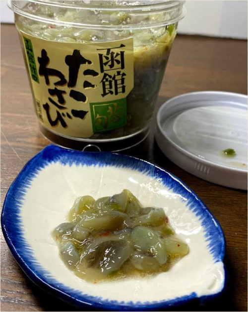 コストコ たこわさ 函館の竹田食品のたこわさが わさび好きには 最高 行っとく