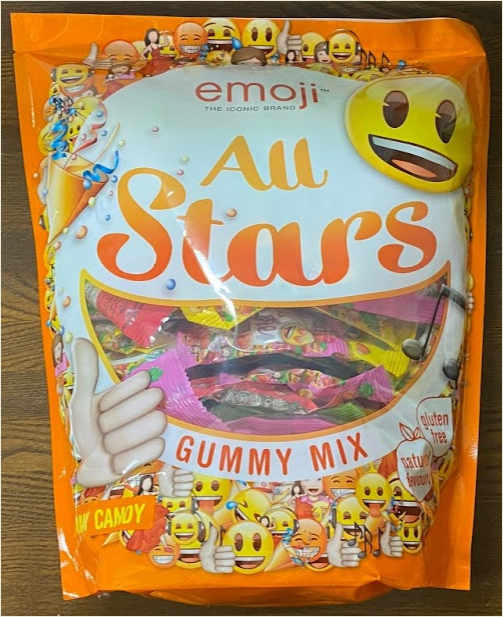コストコ 絵文字グミ Emoji All Stars Gummy Mixドイツ産のグルテンフリー ナチュラルフレーバーでオススメです 行っとく