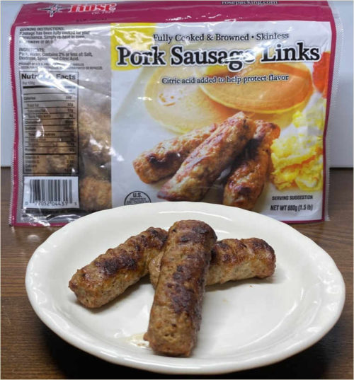 コストコ ローズ ソーセージ リンクス Rose Sausage Linksは 味が付いた 皮が無いソーセージで美味しいです 行っとく