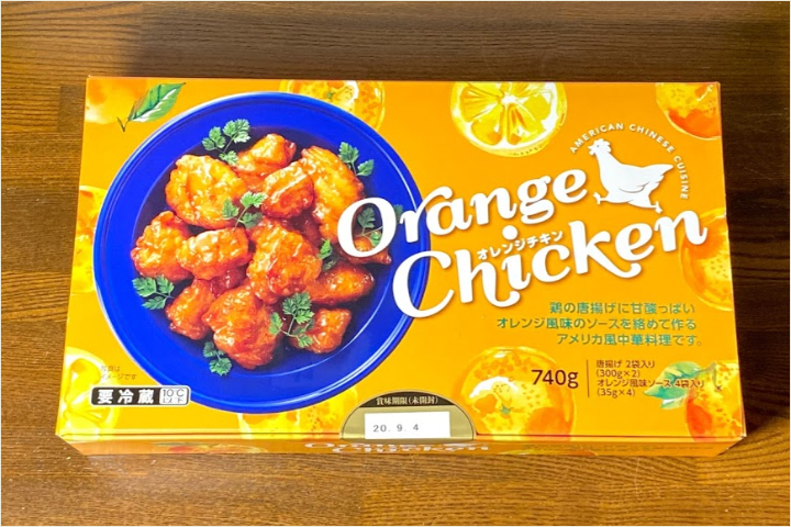 コストコ オレンジチキン 鶏の唐揚げにオレンジソースが見事にマッチしたアメリカ風中華料理 行っとく
