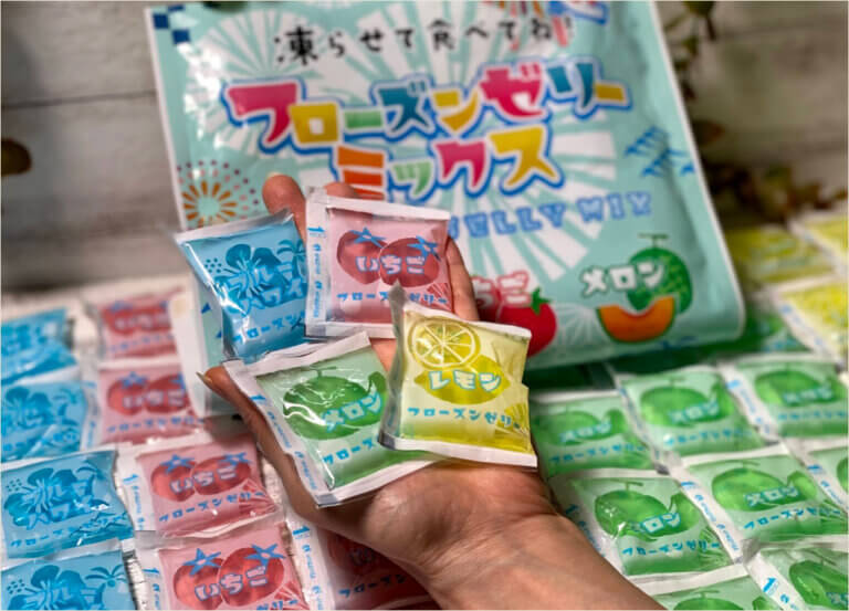 冷凍モヒートゼリーショットのレシピ