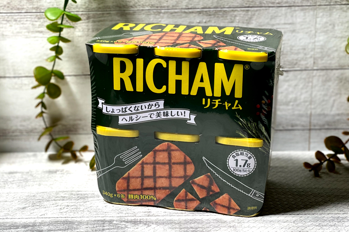 人気商品！】 RICHAM リチャム 韓国スパム 2缶