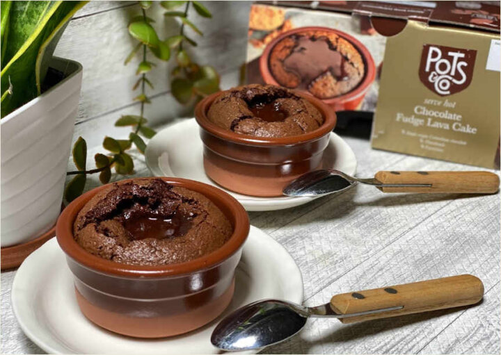 コストコ【チョコレートファッジ ラバケーキ】POTS&COの Chocolate Fudge Lava Cakeはどう？