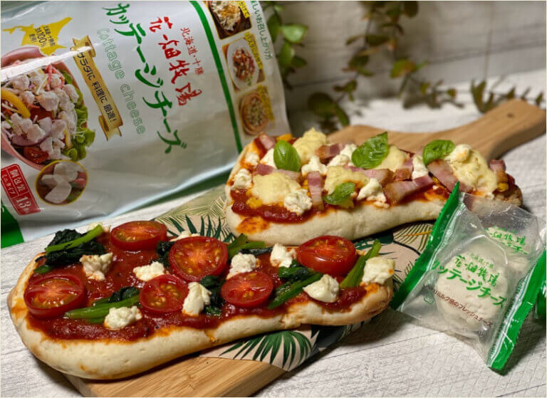 コストコ【カッテージチーズ】北海道十勝・花畑牧場の新商品！13個入りの個包装が便利なCOTTAGE CHEESEです。